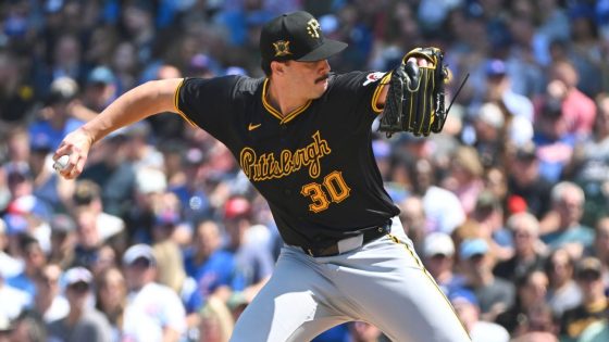 Pirates’ Paul Skenes holds Cubs hitless before exit after 6 – MASHAHER