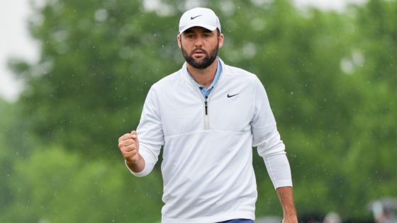 Scottie Scheffler cards 66 at PGA Championship after jail trip – MASHAHER