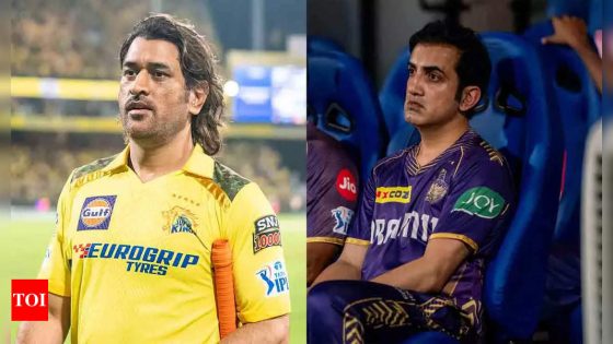 ‘The way MS Dhoni…’: Gautam Gambhir opens up on KKR-CSK rivalry | Cricket News – MASHAHER