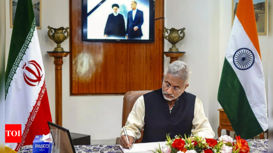 ‘Friends of India’: Jaishankar visits Iran embassy, condoles Raisi’s demise | India News – MASHAHER