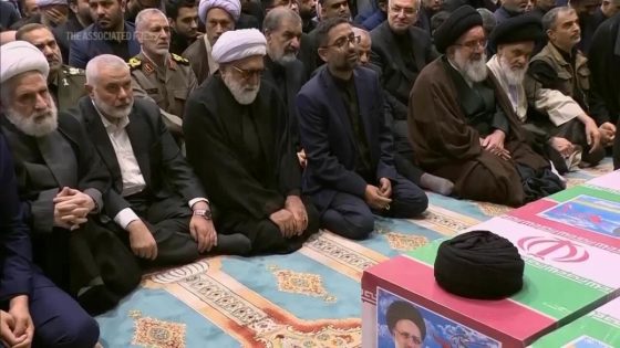 Iran’s Supreme Leader and Hamas chief at funeral ceremony for Iranian president – MASHAHER