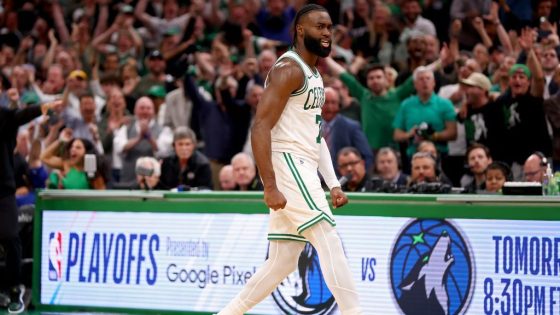 Jaylen Brown’s 3 rescues Celtics in Game 1 thriller vs. Pacers – MASHAHER