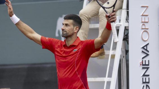 Djokovic cruises into Geneva semis, beats Griekspoor in straight sets – MASHAHER