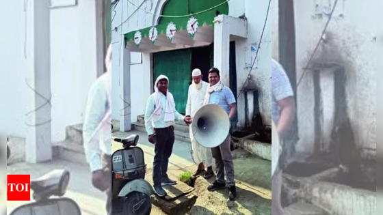 Loudspeakers taken down at religious places in Madhya Pradesh | India News – MASHAHER