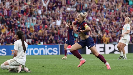 UWCL final: Alexia Putellas shows she’s ‘queen of Barcelona’ – MASHAHER