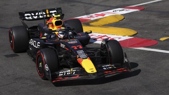 F1 Monaco Grand Prix: Red Bullâs Sergio Perez crashes out in Lap 1 after heavy contact with Magnussen – MASHAHER