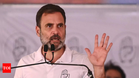 If voted to office, will fill up 30 lakh vacancies: Rahul Gandhi | India News – MASHAHER