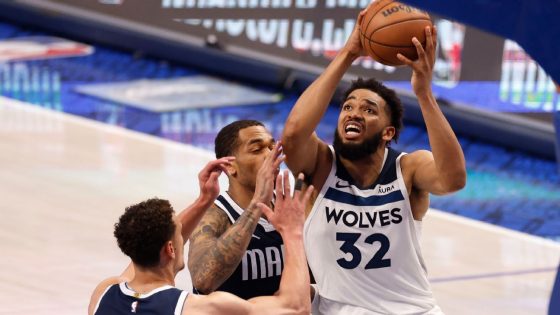 Karl-Anthony Towns’ shooting woes continue in Wolves’ Game 3 loss – MASHAHER