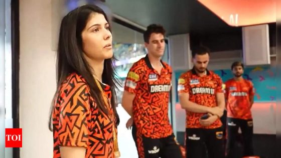 ‘You guys redefined T20 cricket’: In emotional dressing room speech, SRH co-owner Kavya Maran says everyone is talking about… | Cricket News – MASHAHER