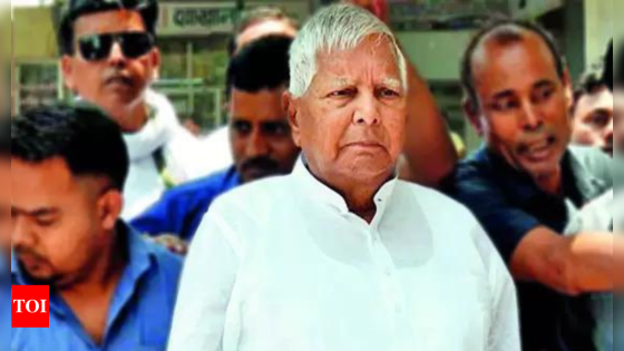 ‘Modi’s gone now, opposition bloc will win’: Lalu’s salvo from Misa seat | India News – MASHAHER