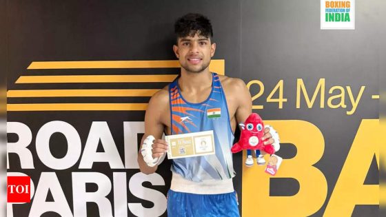 Nishant Dev becomes first Indian male boxer to book Paris Olympics ticket | Boxing News – MASHAHER