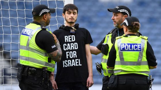 Protests disrupt Scotland vs. Israel Euro 2025 qualifier – MASHAHER