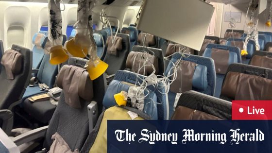 Singapore Airlines turbulence kills one, injures dozens; Telstra job cuts spark warning from Clare O’Neil; Ozempic, Mounjaro replica ban announced – MASHAHER