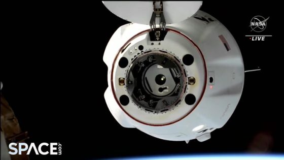 Watch How Astronauts Relocates A SpaceX Dragon Capsule – MASHAHER