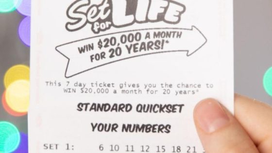 Moonta man wins $4.8m in Set for Life draw – MASHAHER