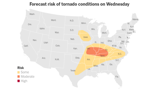 More Storms and Tornadoes Expected to Threaten Eastern U.S. – MASHAHER