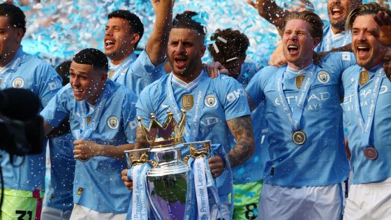 Reactions to Manchester City winning a historic fourth successive Premier League title – MASHAHER