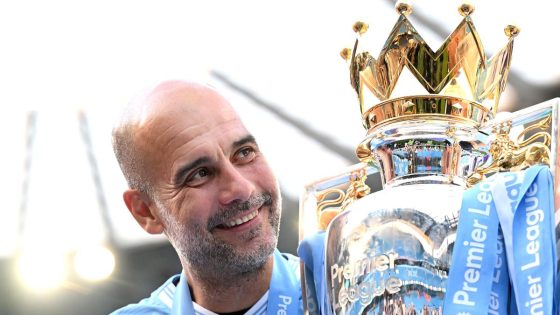 Man Cityâs Guardiola named Premier League Manager of the Year – MASHAHER