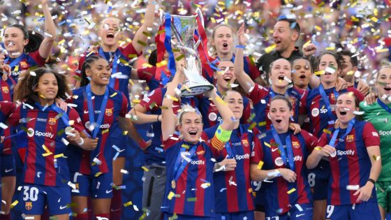 Barcelona beats Lyon 2-0 to win UEFA Womenâs Champions League, completes first quadruple – MASHAHER