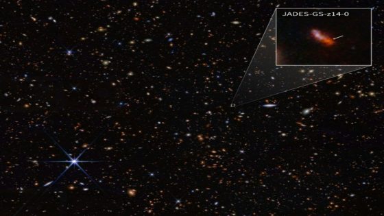 Webb telescope finds most distant galaxy ever observed, again – MASHAHER