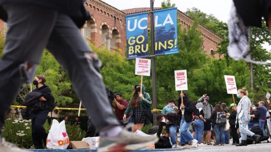 UCLA protesters erect new pro-Palestinian encampment in defiance of university – MASHAHER