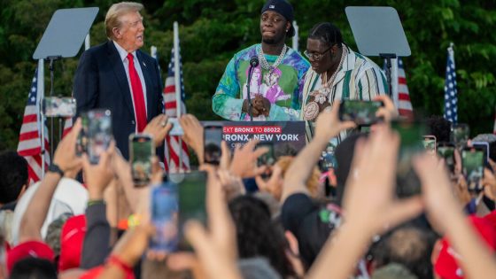 At Bronx Rally, Trump Turns to Drill Rappers Accused in Murder Plot – MASHAHER