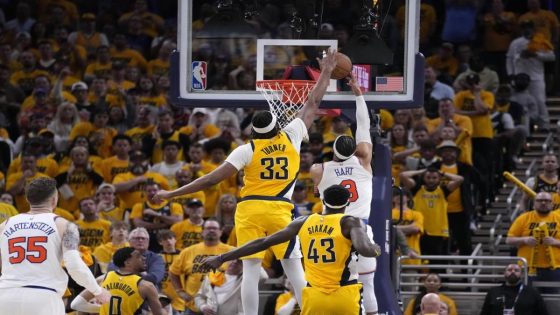 NBA roundup: Nembhard’s late 3 gives Pacers 111-106 win over Knicks – MASHAHER