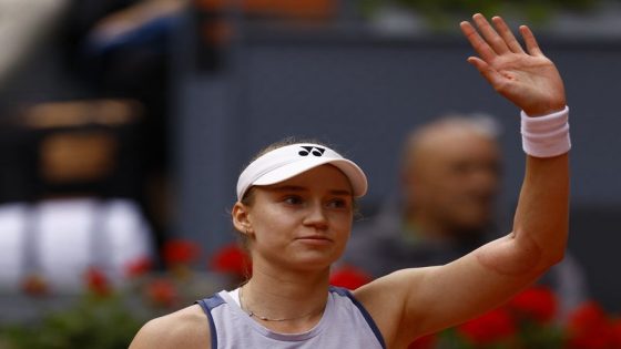 Tennis: Tennis-Rybakina survives Putintseva scare to reach Madrid semis – MASHAHER