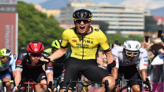 Cycling: Cycling-Kooij pips Milan in breathless sprint to the line to win Giro stage nine – MASHAHER