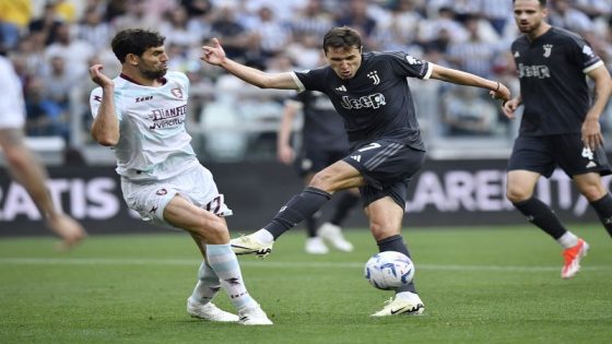 Football: Soccer-Late Rabiot goal salvages home draw for Juve against Salernitana – MASHAHER