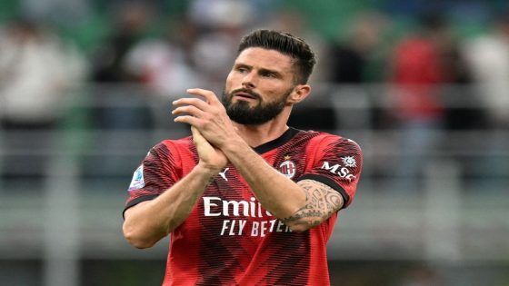 Football: Soccer-Giroud to leave Milan at the end of the season – MASHAHER