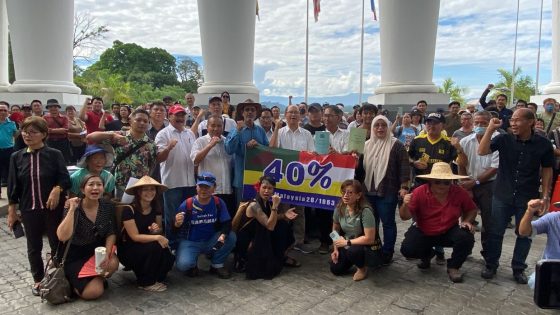 Supporters travel from far and wide to show support for SLS, Sabah govt in 40% revenue entitlement appeal – MASHAHER