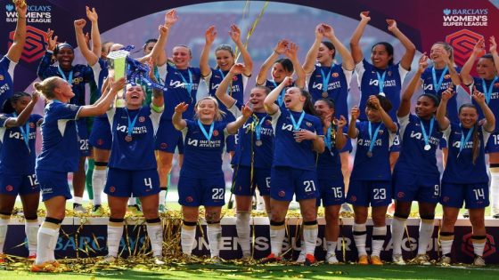 Football: Soccer-Chelsea WSL champions again, but chasing pack closing in – MASHAHER