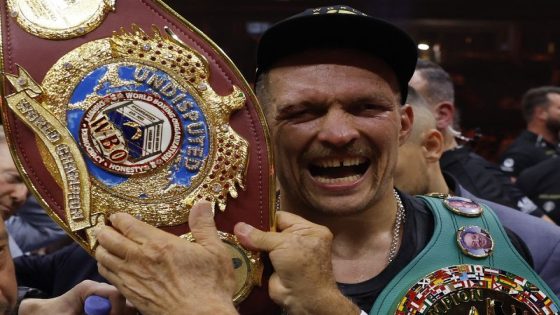 Boxing: Boxing-Usyk beats Fury to become undisputed heavyweight champ – MASHAHER