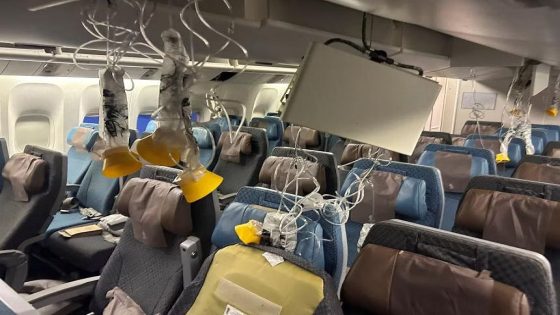 Malaysian student recalls ordeal on Singapore Airlines flight, says those without seatbelts flung to the ceiling – MASHAHER