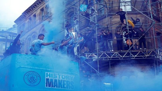 Football: Soccer-Champions Manchester City celebrate fourth successive title in blue parade – MASHAHER