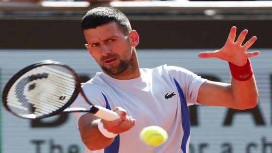 Tennis: Tennis-Djokovic doubters await as title defence begins at Roland Garros – MASHAHER