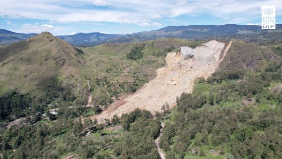 Papua New Guinea leader visits community hit by landslide – MASHAHER