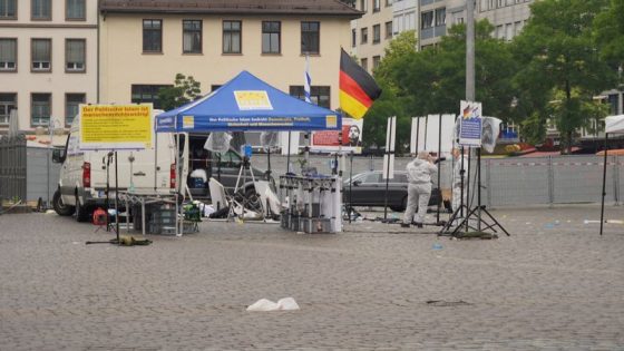 German police shoot knifeman who attacked far-right rally – MASHAHER