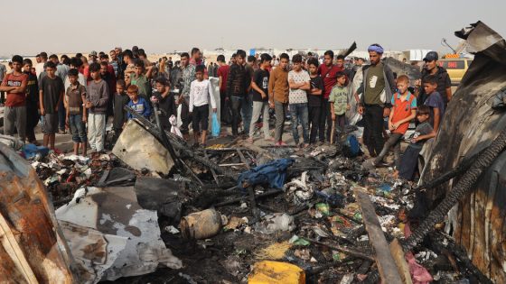 Israeli Airstrike Kills Dozens in Tent Camp in Rafah, Gazan Officials Say – MASHAHER