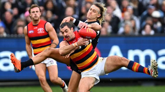 ‘Putting on a clinic’: Veteran’s vintage show spurring hosts against plucky Crows — LIVE AFL – MASHAHER