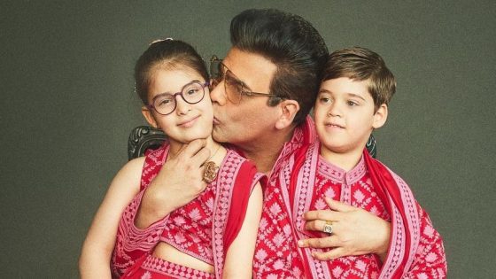 Karan Johar's priceless family moments – MASHAHER