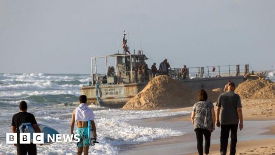 US military Gaza pier knocked out of action by heavy seas – MASHAHER