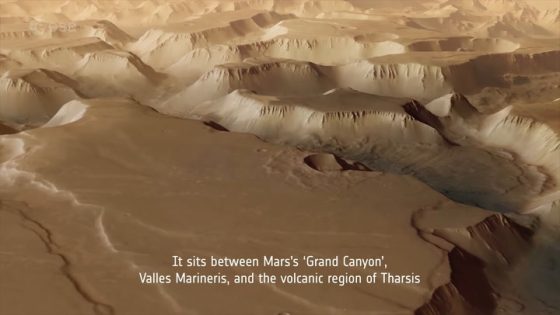 Fly Over Mars’ ‘Noctis Labyrinthus’ In This Visualization From Spacecraft Data – MASHAHER