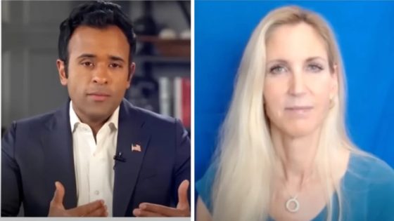 Ann Coulter Tells Vivek Ramaswamy She Wouldn’t Vote for Him ‘Because You’re an Indian,’ Straight to His Face – MASHAHER