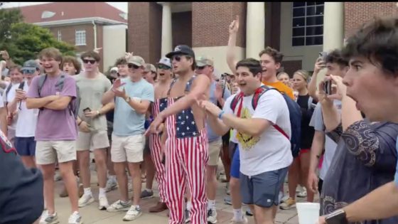 Fraternity says it removed member for ‘racist actions’ during Mississippi campus protest – MASHAHER