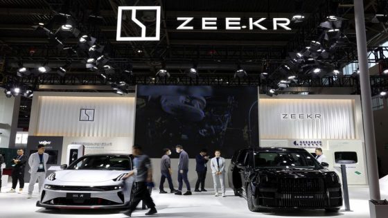 Chinese EV maker Zeekr soars nearly 35% in stellar US market debut – MASHAHER