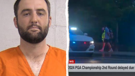 Scottie Scheffler: World No.1 golfer leaves PGA Championships in handcuffs after police confrontation – MASHAHER