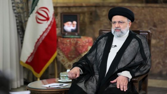 Helicopter carrying Iran’s President Raisi crashes in mountains, official says – MASHAHER