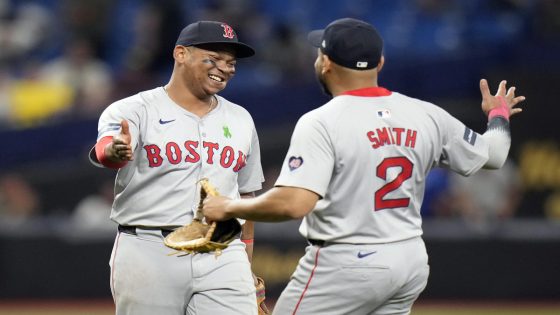 Rafael Devers hits home run in record 6th straight game to lift Red Sox past Rays – MASHAHER